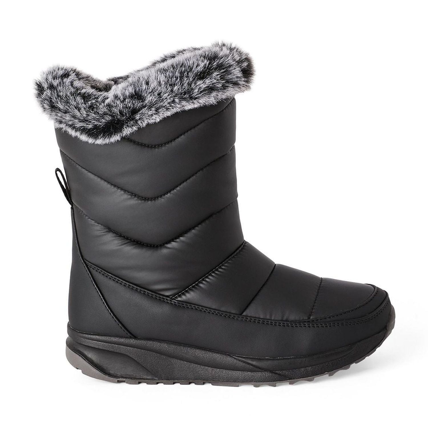 Time and Tru Women's Quilted Winter Boots