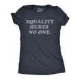 thumbnail image 1 of Womens Equality Hurts No One T Shirt Awesome Equal Rights Advocate Tee for Ladies (Heather Navy - EQUALITY) - L, 1 of 3