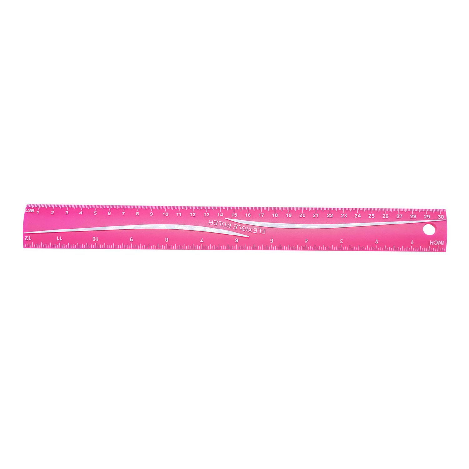 Pen+Gear Ultimate flexi Ruler 12 pouces - idéal pour l’école et le bureau