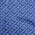 thumbnail image 1 of oneOone Tissu Rayonne Bleu Moyen Abstrait Matériel de Robe Tissu Imprimé Tissu au Mètre 56 Pouces de Large, 1 of 4