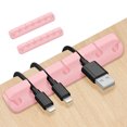 thumbnail image 1 of Clearance! Desktop Silica Gel Thread Data Cable Storage Buckle Finishing Buckle Fixing Clamp Sales ad Delivery Today Items #12, 1 of 5