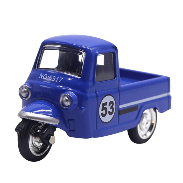 Educational Tricycle Model Toy Brain Teaser Desk Collectible Mini Three Wheel Vehicle For Kids