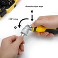 thumbnail image 3 of WorkPro 57-Piece Flex and Precision Ratchet Screwdriver Bit Set,1/4" Dr. Sockets and Screwdriver Bits, 3 of 8
