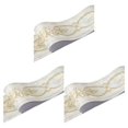 thumbnail image 4 of VONKY PVC Border Wall Corner Stick Durable And Waterproof Surface With Exquisite Workmanship Wallpaper For Living Room Decor green peony 3Set, 4 of 6