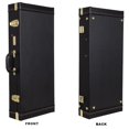 thumbnail image 3 of Crossrock Rectangular Wooden Case fits A-style Mandolins with Accessory Compartment Stainless Steel Latches Metal Feet-Black (CRW620MABK-R), 3 of 5