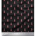 thumbnail image 1 of Soimoi Rayon Fabric Dot & Light House Shirting Print Fabric by Yard 56 Inch Wide, 1 of 3
