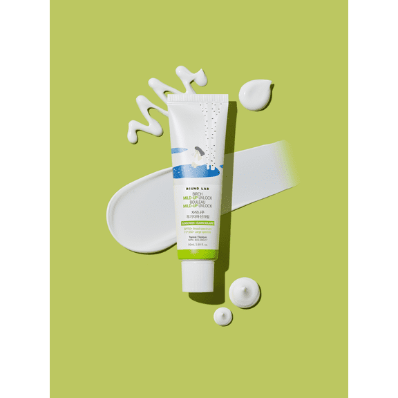 Crème solaire UVLOCK Mild-Up Round Lab Birch SPF50+ PA++++ 50 ml