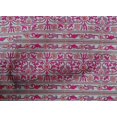 thumbnail image 4 of oneOone Cotton Poplin Fabric Leaves & Floral Block Printed Craft Fabric BTY 56 Inch Wide, 4 of 4