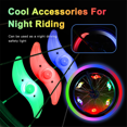 thumbnail image 2 of 10PCS Bicycle Spoke Light LED Neon Light Tire Flash Light Waterproof Bicycle Safety Warning Light Riding Accessories,10 * Bicycle Spoke Light, 2 of 8