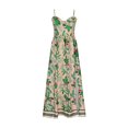 thumbnail image 4 of Robe d'Été pour Femmes 2024 Mode Grande Taille Col Manches Courtes Longueur Genou Robe Rabais de 50 % Liquidation!, 4 of 6