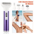 thumbnail image 2 of Unique Bargains Rasoir Électrique 5 en 1 Tondeuse à Cheveux Rechargeable Sans Fil Violet, 2 of 7