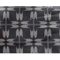 thumbnail image 4 of oneOone Georgette Viscose Fabric Arrow Sign Kasuri Printed Fabric 1 Yard 42 Inch Wide, 4 of 4