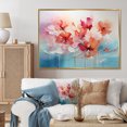 thumbnail image 1 of Designart Romantic Landscape Oversized framed wall art decor, Romantic Landscape framed wall Art, Abstract Romantic Flowers composition , Multi-Color Traditional Gold framed wall art, Gold Frame, 1 of 5