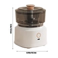 thumbnail image 4 of Bowayaoa Portable Mini Food Chopper, USB Rechargeable Electric Garlic Masher, Wireless Vegetable Slicer for Onion Meat Nut, Small Kitchen Mixer for Travel Camping, 4 of 10
