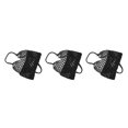 thumbnail image 3 of maskred Stylish And Functional Straw Handbag For All Needs Straw Beach Bag Shoulder Bag Straw Bag Tote Bag black 3Set, 3 of 6