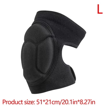 LSLJS Knee Pads Suitable for Gardening, House Cleaning, Construction Work, Flooring Kneepads with Thick EVA Foam Padding, Knee Brace for Floors Cleaning Scrubbing, Volleyball, Football Knee Sleeve
