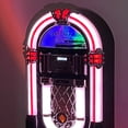 thumbnail image 5 of Arkrocket Taurus II Jukebox Vinyl Record Player Bluetooth USB SD CD Player Radio Retro Turntable Classic Jukebox (Taurus II - Black + Stand), 5 of 5
