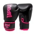 thumbnail image 1 of Tapout 10 oz Womens Boxing Gloves With Adjustable Hook And Loop Closure - Pink/Black, 1 of 2