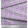 thumbnail image 3 of Soimoi Rayon Fabric Flower Artistic Printed Craft Fabric by The Yard 56 Inch Wide, 3 of 3