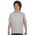 thumbnail image 1 of Hanes Boys TAGLESS庐, ComfortSoft庐, Crewneck T-Shirt,Large, Light Steel, 1 of 4
