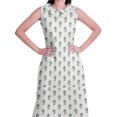 thumbnail image 2 of Moomaya Ensemble Kurta Sans Manches à Col Claudine Imprimé pour Femmes, Ensemble Ethnique 2 Pcs, 2 of 6