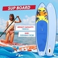 thumbnail image 2 of FunWater Stand Up Paddle Board Ultra-Light Inflatable Paddleboard with SUP Accessories for Adults & Youth of All Skill Levels,Blue, 2 of 6