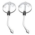 thumbnail image 2 of Miulika Motorcycle Mirrors Universal 8mm Round Motorcycle Rear View Side Mirrors Handle Bar for Mountain Bike Dirt Bike ATV, 2 of 9