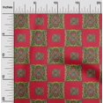 thumbnail image 1 of oneOone Cotton Flex Fabric Floral Block Print Fabric BTY 40 Inch Wide, 1 of 4