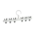 thumbnail image 2 of SuoKom Windproof Sock Clips Hanger, Clothes Drying Rack with 360掳 Swivel Hook and Strong Clips for Drying and Organize Underwear, Socks, Hats, Scarves, Pants, 2 of 6