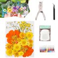 thumbnail image 5 of Wzzjkit Signets Transparents pour Fleurs Séchées Bricolage Signets Transparents pour Fleurs Séchées Kit de Fabrication de Signets pour Fleurs Séchées Ensembles de Fleurs Séchées avec Outils, 5 of 5