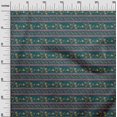 thumbnail image 2 of oneOone Tissu Lycra Polyester à Rayures et Imprimé Floral BTY 56 Pouces de Large, 2 of 4