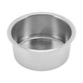 thumbnail image 1 of Stainless Steel Coffee Filter, 51mm Double Cup Coffee Filter Basket Stainless Steel Powder Bowl Porous Coffee Filter Bowl Non Pressurized With Fine Filter Coffee Strainer, 1 of 8