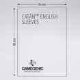 thumbnail image 4 of 10 Packs Gamegenic Prime Board Game Sleeves 60ct Catan English Size Card Sleeves Display Case, 4 of 5