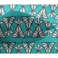 thumbnail image 4 of oneOone Tissu en Viscose Chiffon Imprimé Floral & Triangle 1 Yard 42 Pouces de Large, 4 of 4