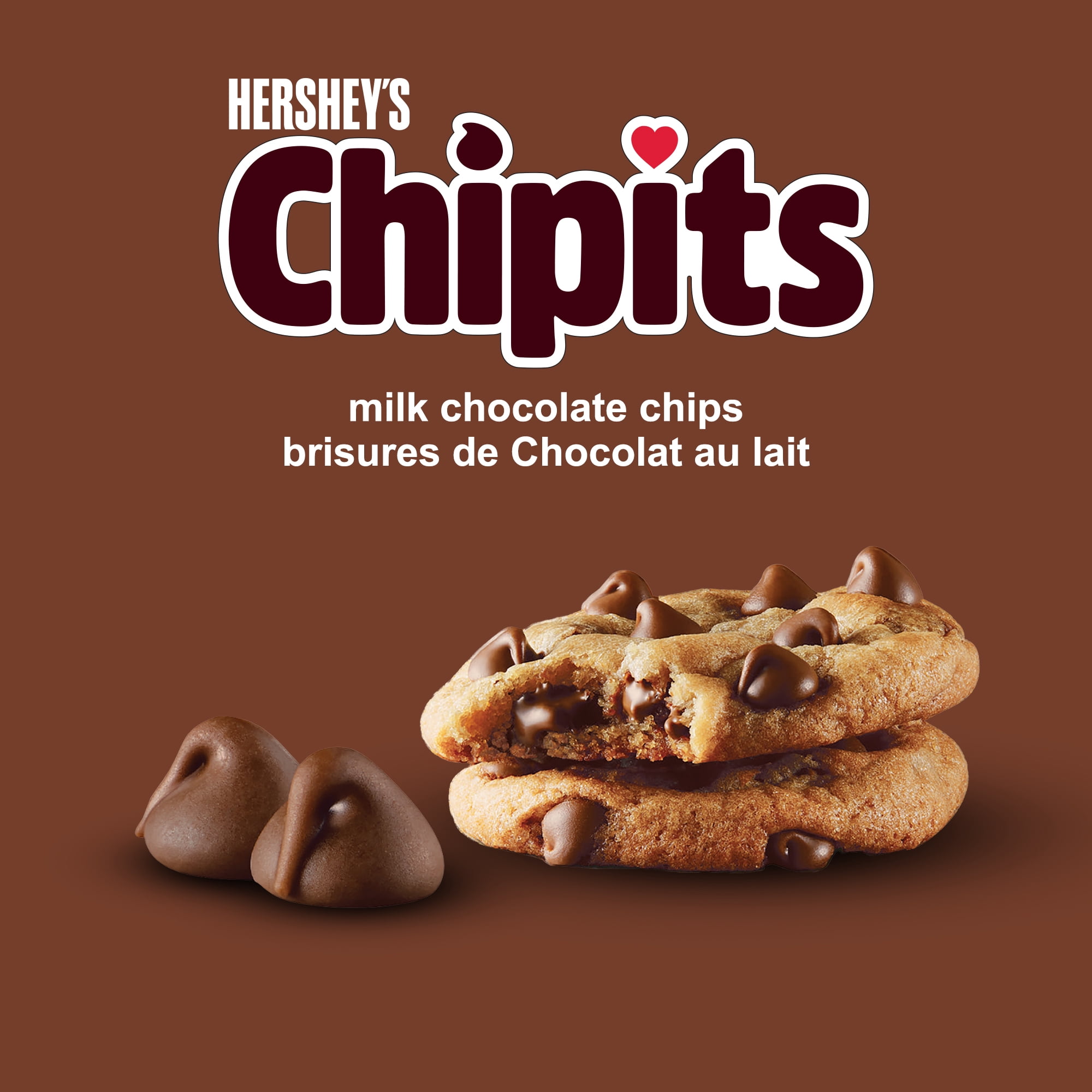 Brisures de chocolat noir HERSHEY'S CHIPITS, 775 g