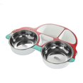 thumbnail image 3 of Cartoon Car Shaped Divided Baby and Toddler Plates Non-Slip Unbreakable Children Dinner Plates Dinnerware  Red, 3 of 4