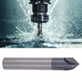 thumbnail image 4 of 3 Flute Chamfer End Mill, Tungsten Steel Milling Cutter Bit 90 Milling Cutter Bit Professional Durable Simple To Operate  For Industrial Supplies, 4 of 8