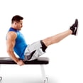 thumbnail image 4 of Marcy Banc Utilitaire Plat pour l'Entraînement de Force à Domicile, Musculation, Blanc, 4 of 5