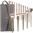 thumbnail image 4 of Makeup Brush Set 15 Makeup Brush Set Whitewash Brush Eyeshadow Brush Set Beauty Tools For Beginners Portable Full Set Of Tools For Ladies And Girls, 4 of 6