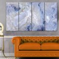 thumbnail image 1 of Design Art Agate Stone Background Abstract Canvas Wall Art Print, 1 of 2
