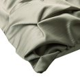 thumbnail image 2 of Throw Pillow Covers, Decorative Silver Grey 16"x16" (40x40 cm) Pillow Covers, Satin Textured, Pintucks & Knots Throw Pillow Covers, Solid Color Pattern Modern Style - Silver Wave, 2 of 3