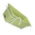thumbnail image 1 of QualitChoice Hanging Flower Pot Garden Plant Holder Box Plant Pot Railing Balcony Planter Light Green Light Green 35x19x14.5cm, 1 of 6