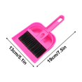 thumbnail image 2 of RKSTN a brush Plastic Mini Besom And Dustpan Mini Cleaning Brush With Dustpan Set Desktop Cleaning Accessories, 2 of 4
