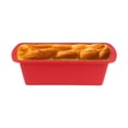 thumbnail image 1 of EGNMCR Popsicle Mold Chocolate Bar Mold Loaf Pan, Non Stick And Easy To Release Rectangular Mini Cake For Baking Bread, Flexible BPA Baking Pan Toast mould, 1 of 2