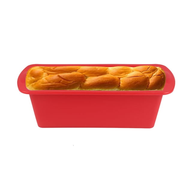 EGNMCR Popsicle Mold Chocolate Bar Mold Loaf Pan, Non Stick And Easy To Release Rectangular Mini Cake For Baking Bread, Flexible BPA Baking Pan Toast mould