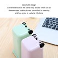 thumbnail image 4 of Maytalsory 1/2/3/5 Desktop Trash Can - Convenient And Durable For Anywhere Plastic Waste Bins With Lid Wheelie Trash light pink 1 Pc, 4 of 6