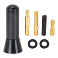 thumbnail image 3 of 3.5cm/1.4in Antenna Short Aluminium Alloy Carbon Fiber Automobile Modification Universal, 3 of 7