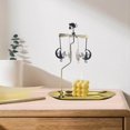 thumbnail image 3 of fastboy Rotary Rotating Tea Light Candle Holder Living Room Moon cat, 3 of 9