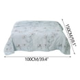 thumbnail image 3 of weibbin Quilt Set Black for Adults, Sofa Travel Breathable Machine Washable, Lightweight Microfiber Coverlet, Modern Thin Bedding Set for All Season, 3 of 5
