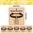 thumbnail image 3 of Greeting Card Bracelet Custom Message Card Bracelet for Loved Ones Memorial (For /Grandson/ Etc.) Easter Greeting Card Love Greeting Card Holiday Cards Easter Cards Spring Greeting Card, 3 of 4